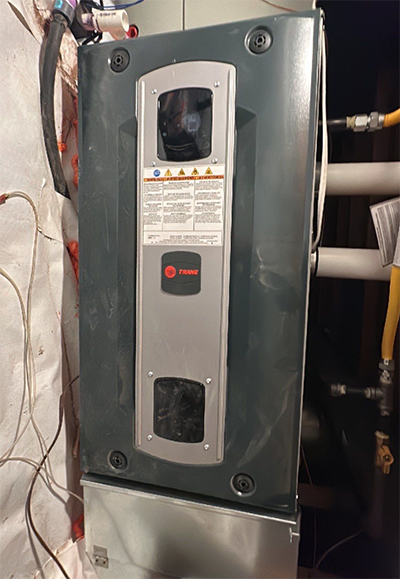 Water Heater Control Panel